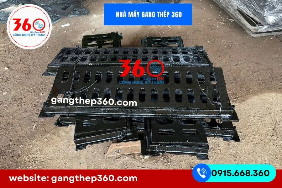 Lưới chắn rác gang tại Tuyên Quang