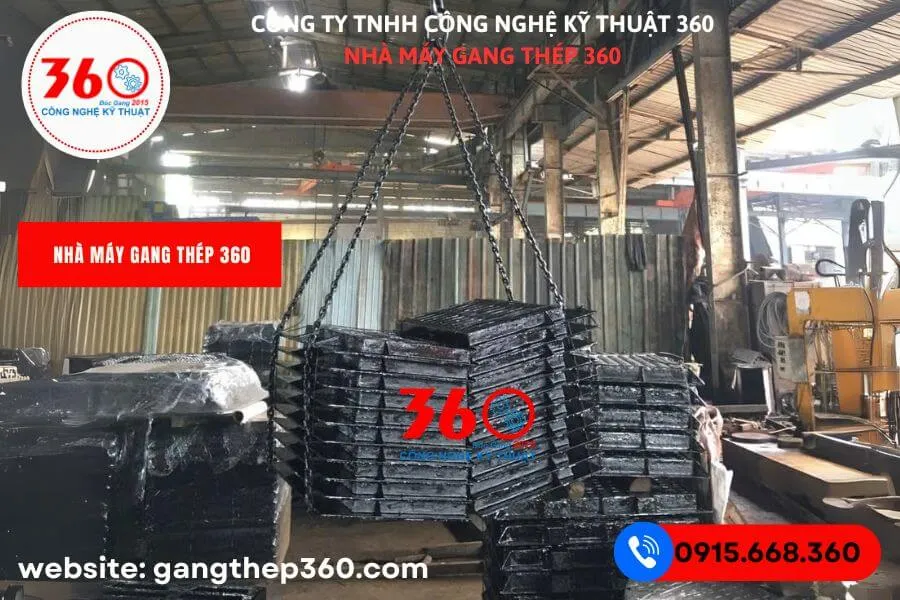 Lưới chắn rác gang tại Tuyên Quang