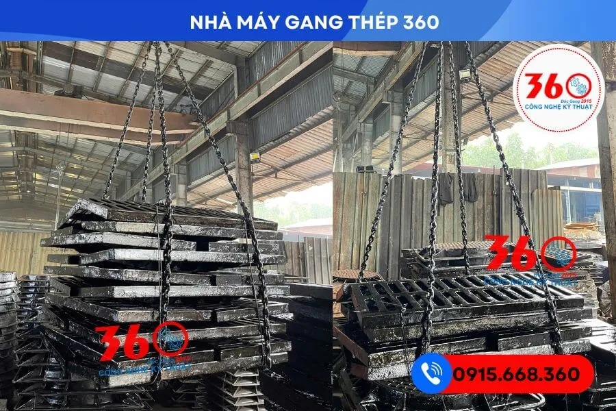Lưới chắn rác gang tại Yên Bái