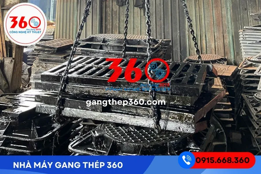 Lưới chắn rác gang tại Yên Bái