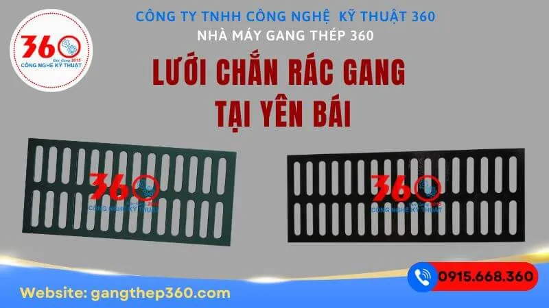 Lưới chắn rác gang tại Yên Bái