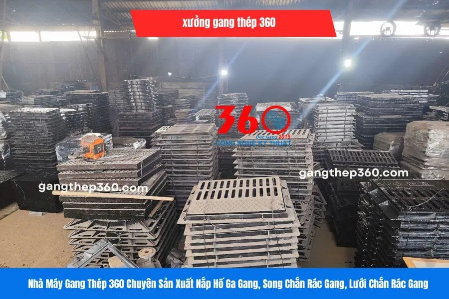 Nắp hố ga gang ngăn mùi 900x900