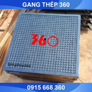 Nắp hố ga gang vuông 900x900
