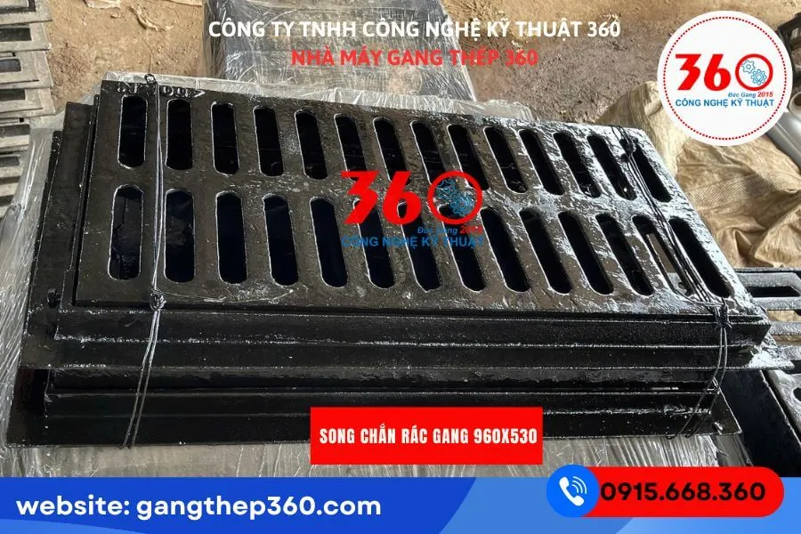 Song chắn rác gang 960x530 tại Bình Dương