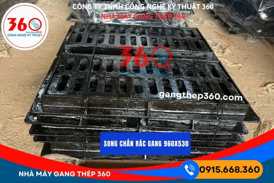Song chắn rác gang 960x530 tại Đồng Nai