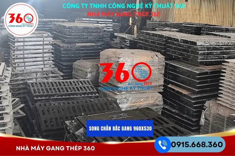 Song chắn rác gang 960x530 tại Đồng Nai