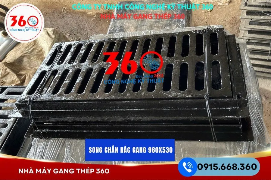 Song chắn rác gang 960x530 tại Đồng Nai