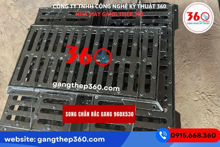 Song chắn rác gang 960x530 tại Đồng Nai
