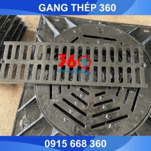 Song chắn rác gang tải trọng 12.5 tấn