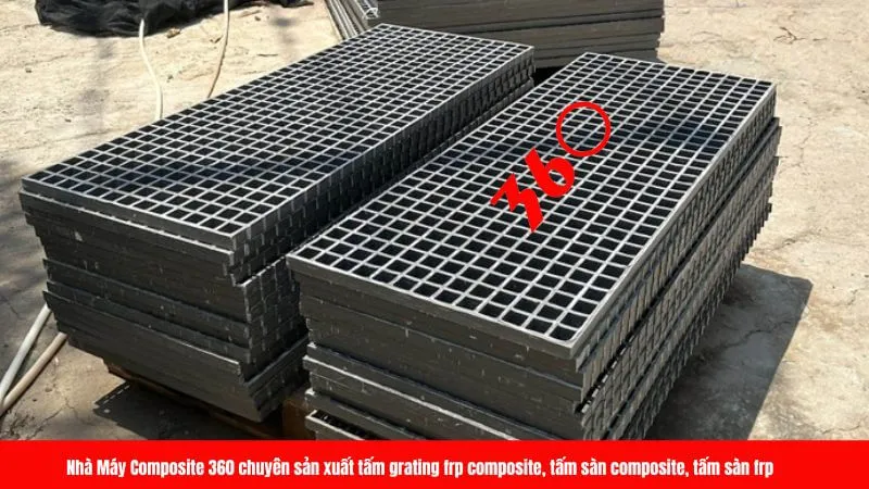 Tấm grating frp composite 1220x2440x38