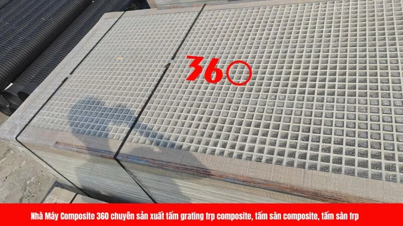 Tấm grating frp composite 1220x2440x30