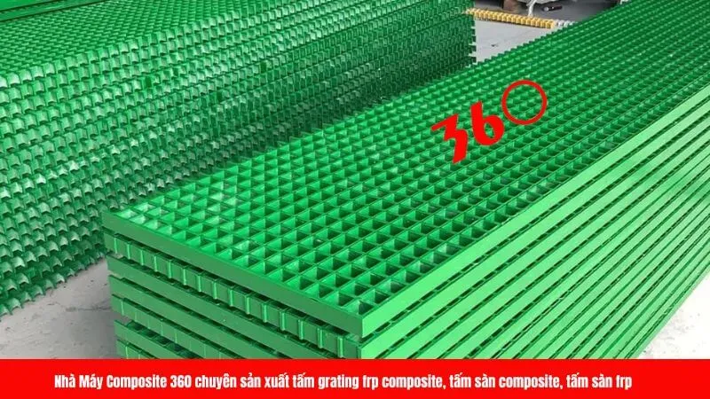 Tấm grating frp composite 1220x2440x50