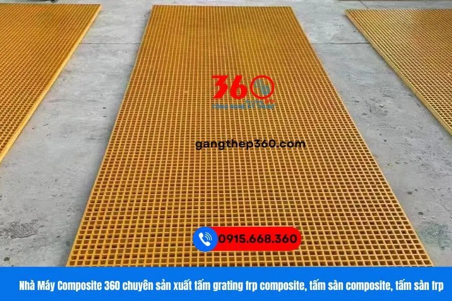 Tấm grating frp composite tại Đà Nẵng