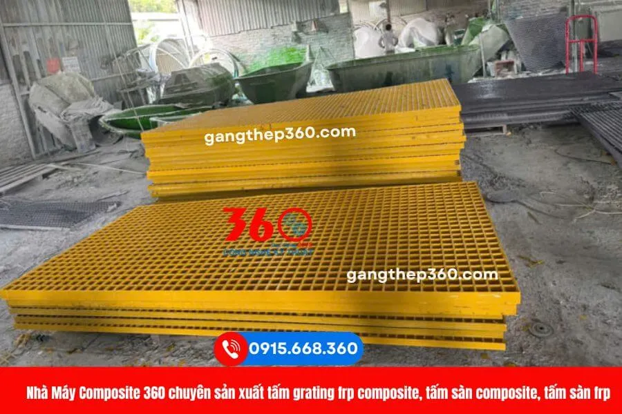 Tấm grating frp composite tại Đà Nẵng