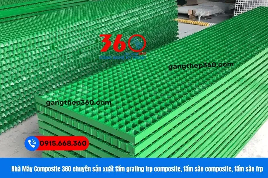 Tấm grating frp composite tại Đà Nẵng