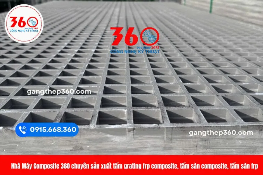 Tấm grating frp composite tại Nha Trang