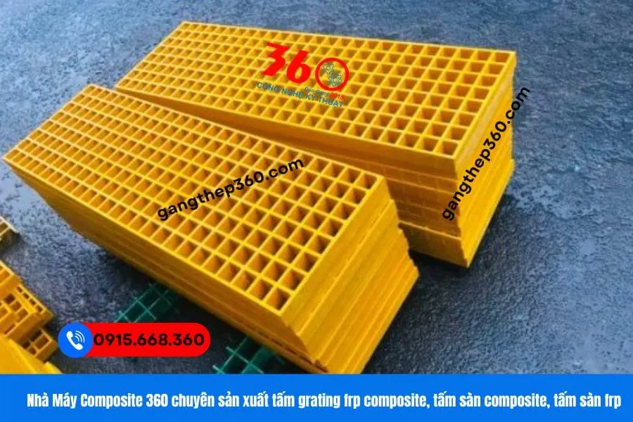 Tấm grating frp composite tại Nha Trang