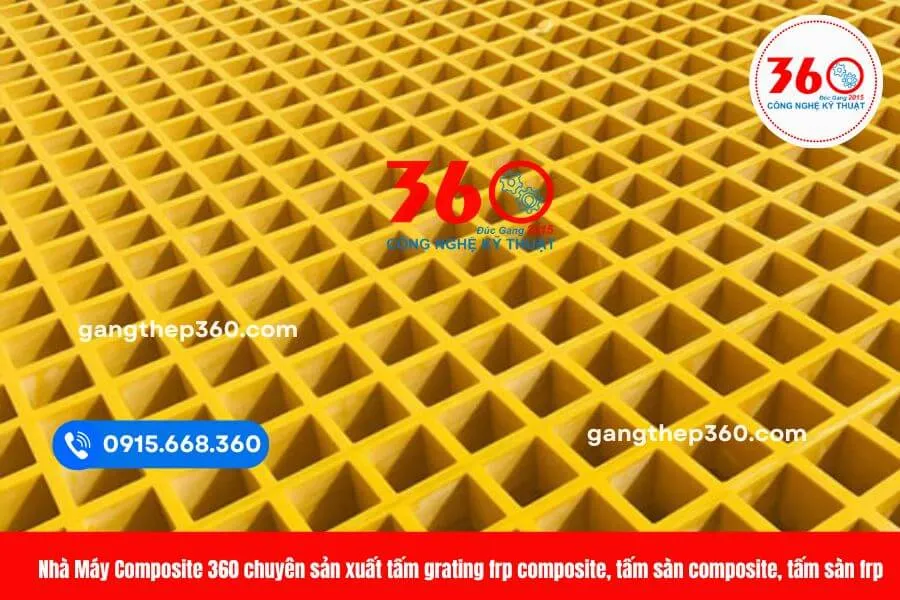 Tấm grating frp composite tại Nha Trang