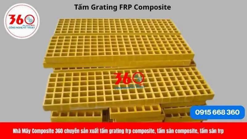 Tấm grating frp composite tại Nha Trang