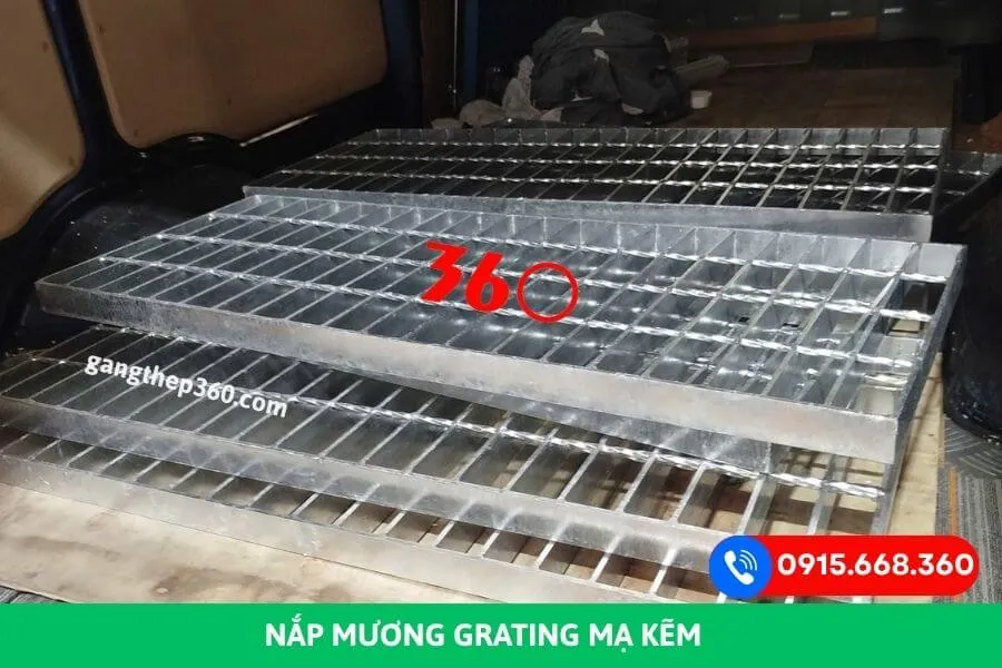 Báo giá nắp mương grating mạ kẽm