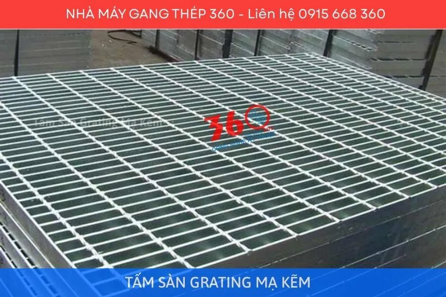 Báo giá tấm sàn grating mạ kẽm