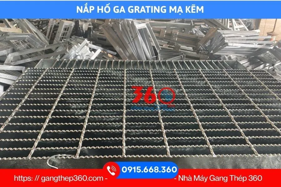 Nắp hố ga grating mạ kẽm