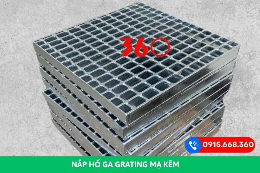 Nắp hố ga grating mạ kẽm