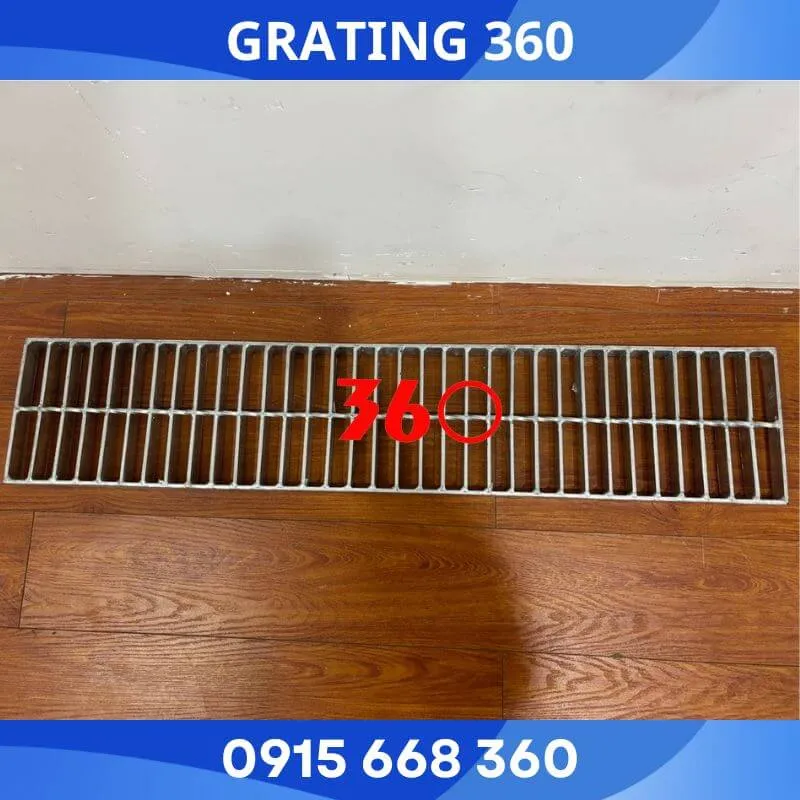 Nắp mương grating mạ kẽm 1000x200