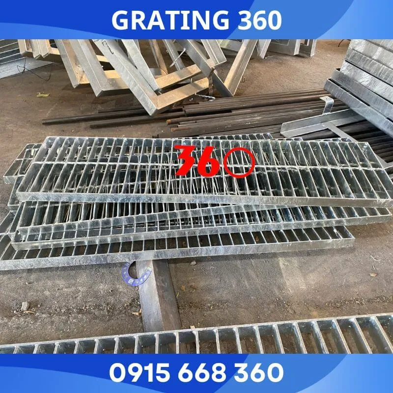 Nắp mương grating mạ kẽm 1000x300