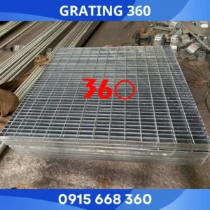 Tấm sàn grating mạ kẽm 1000x1000
