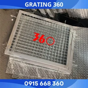 Tấm sàn grating mạ kẽm 1000x1000