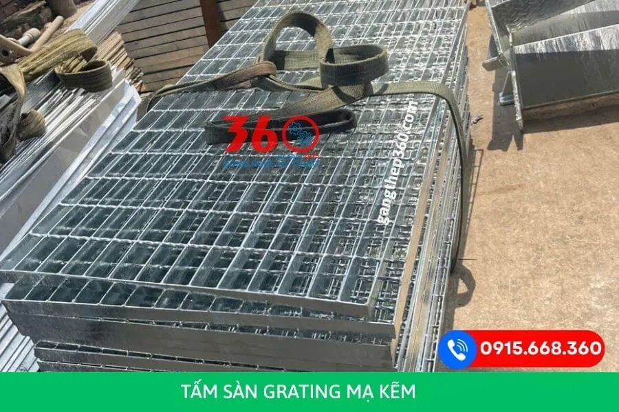 Tấm sàn grating mạ kẽm 1220x2440