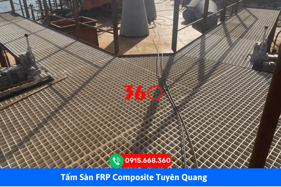 Tấm sàn frp composite Tuyên Quang