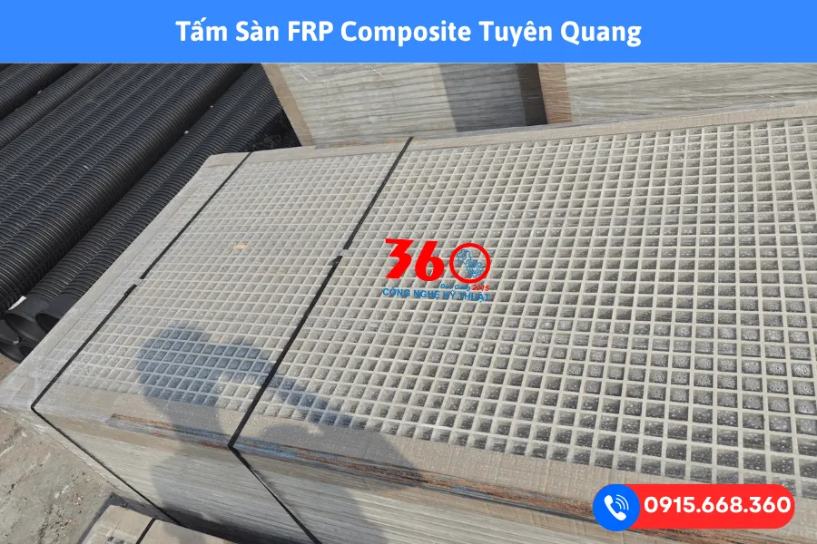 Tấm sàn frp composite Tuyên Quang