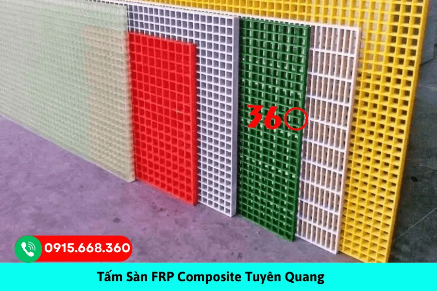 Tấm sàn frp composite Tuyên Quang