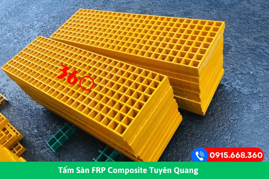 Tấm sàn frp composite Tuyên Quang