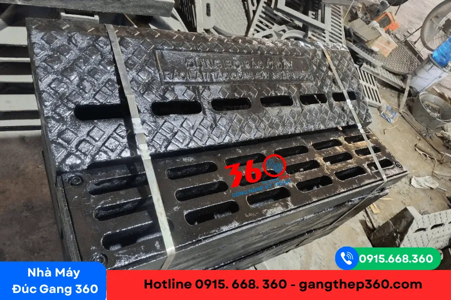 Báo giá bó vỉa gang cầu hộp xiên tại Cà Mau