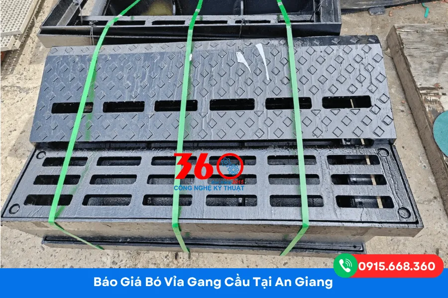 Báo giá bó vỉa gang cầu tại An Giang