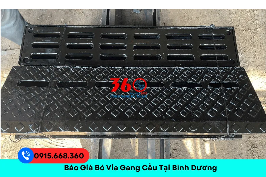 Báo giá bó vỉa gang cầu tại Bình Dương