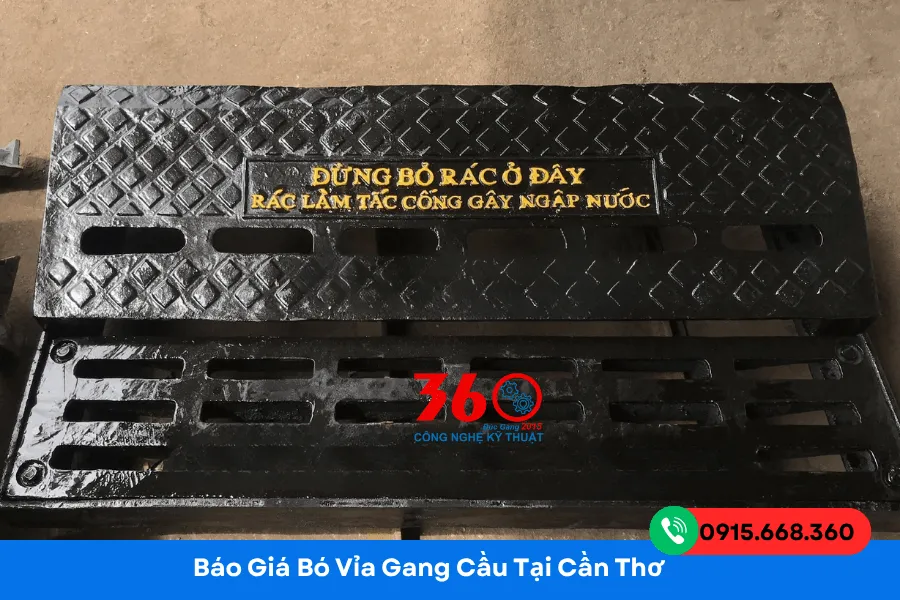 Báo giá bó vỉa gang cầu tại Cần Thơ