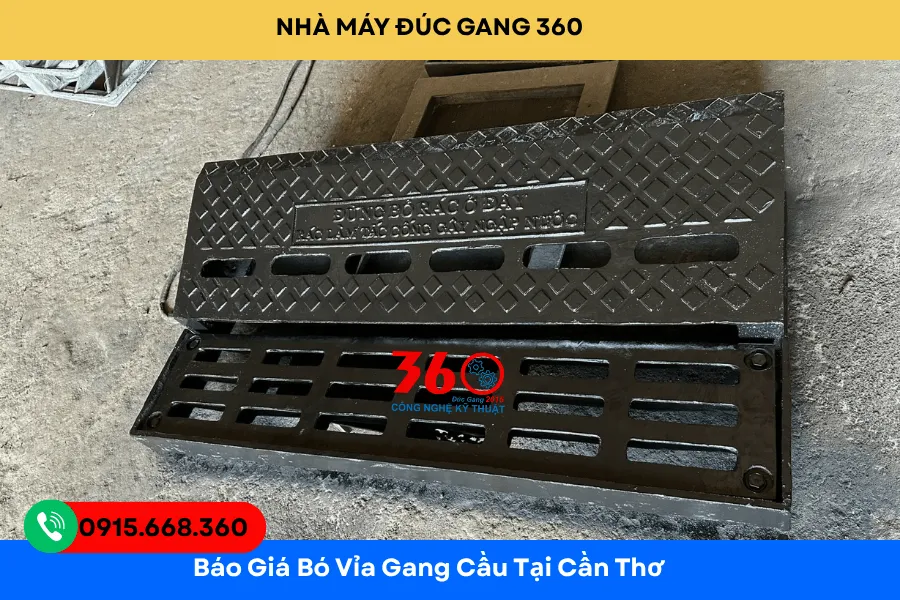 Báo giá bó vỉa gang cầu tại Cần Thơ