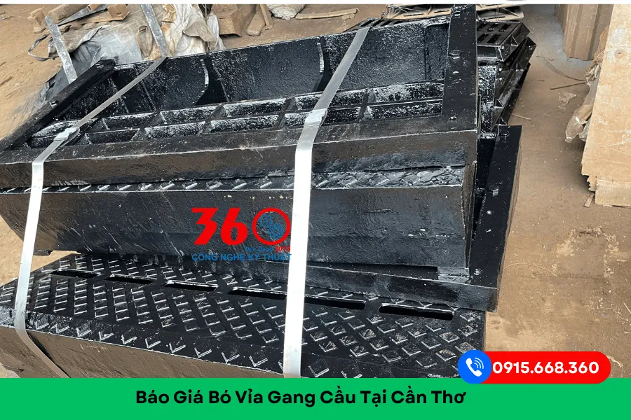 Báo giá bó vỉa gang cầu tại Cần Thơ