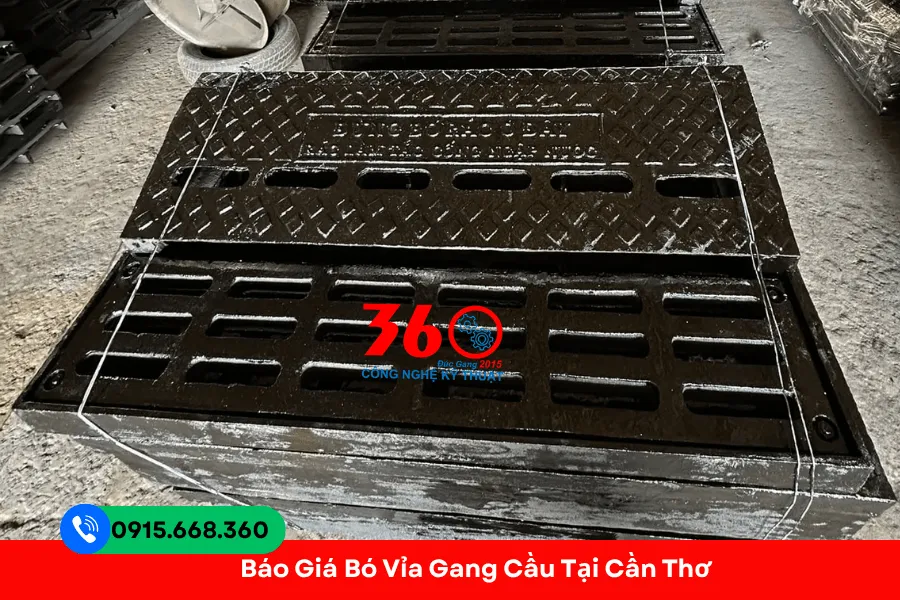 Báo giá bó vỉa gang cầu tại Cần Thơ