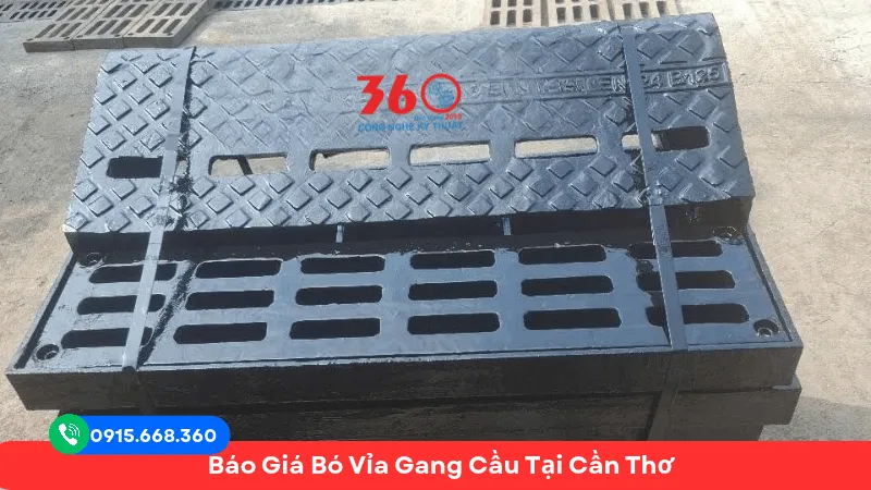 Báo giá bó vỉa gang cầu tại Cần Thơ