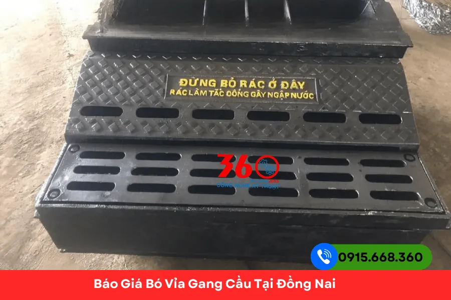 Báo giá bó vỉa gang cầu tại Đồng Nai