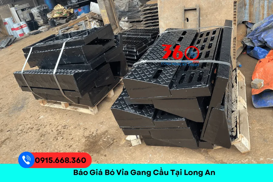 Báo giá bó vỉa gang cầu tại Long An