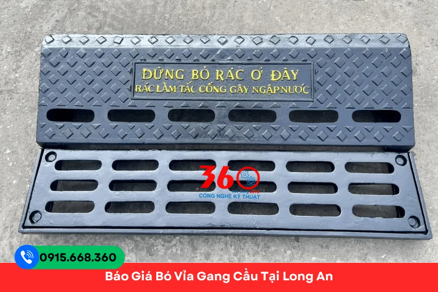 Báo giá bó vỉa gang cầu tại Long An