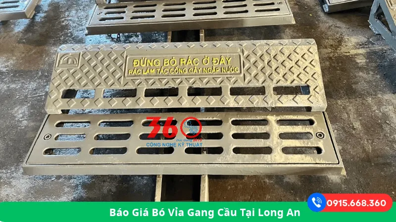 Báo giá bó vỉa gang cầu tại Long An