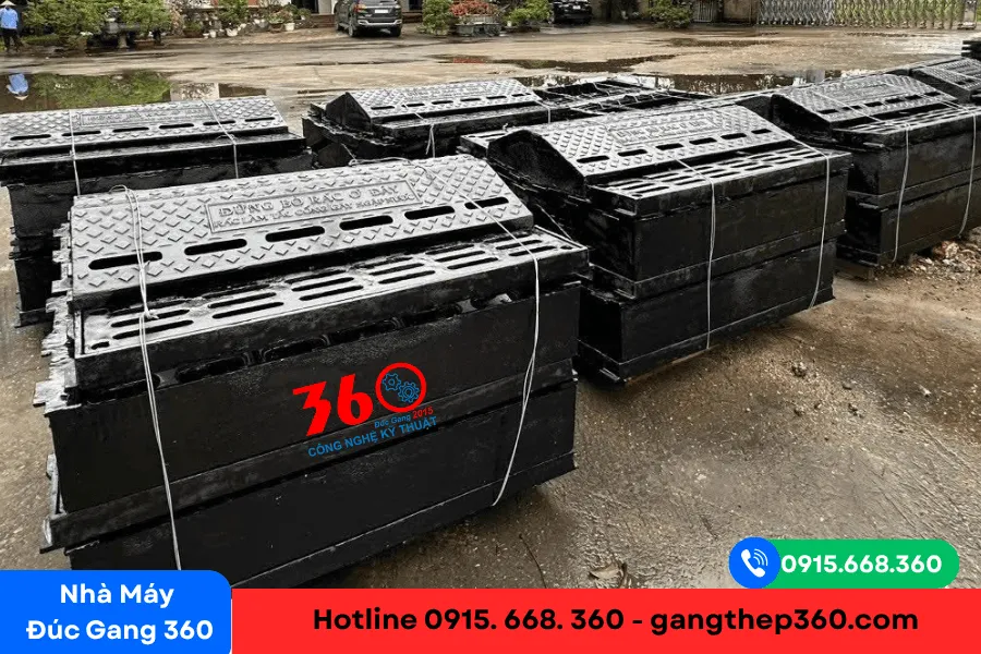 Bó vỉa gang cầu tại Nha Trang