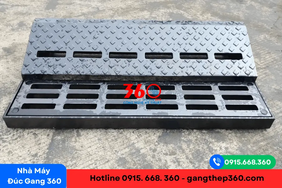 Bó vỉa gang cầu tại Phú Quốc